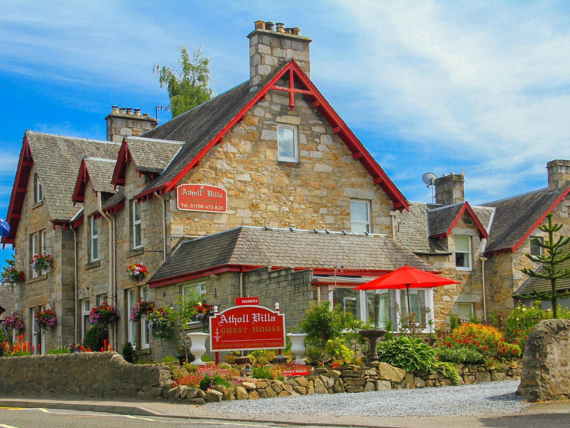 Atholl Villa Guest House Pitlochry Exteriér fotografie