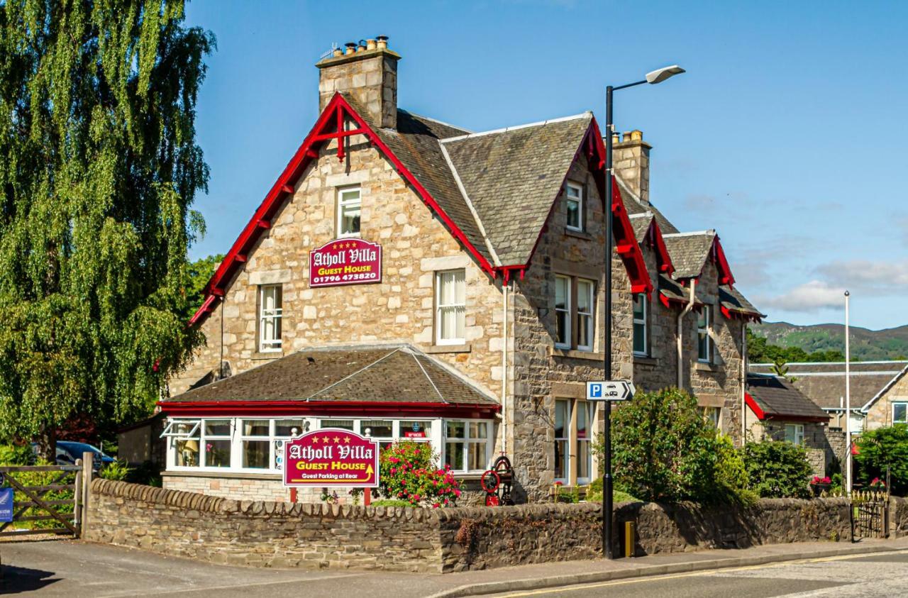 Atholl Villa Guest House Pitlochry Exteriér fotografie